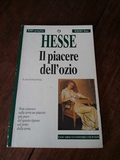 Hesse Il piacere dell'ozio