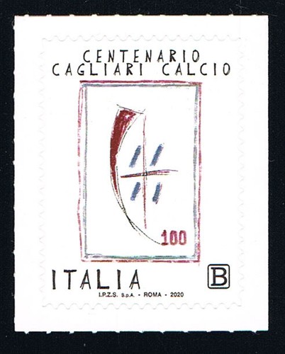Italia francobollo cagliari - italia, 1
