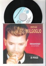 CRISTIANO MALGIOGLIO-SYLVIE VARTAN-AIDA COOPER=45 GIRI=PROMO-DESAHOGO-EX.EX.92-S