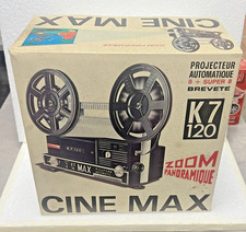 RARO I.G.C. Italy, PROIETTORE AUTOMATICO 8 + SUPER 8, CINE MAX K7 120