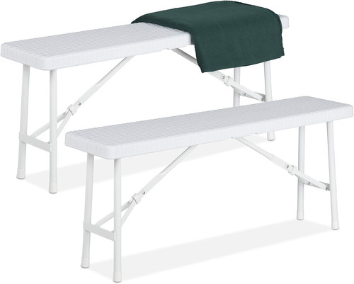 Panchina pieghevole set 2 - pieghevole,, da