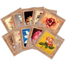  10 Pcs Square Tile Decals