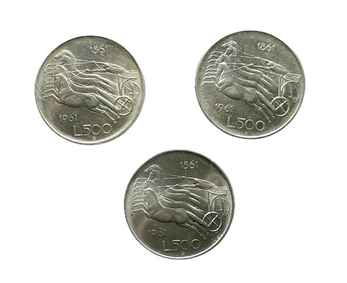 Monete 500 lire argento - monete, 835