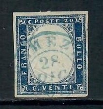 SARDEGNA 20 CENTESIMI AZZURRO