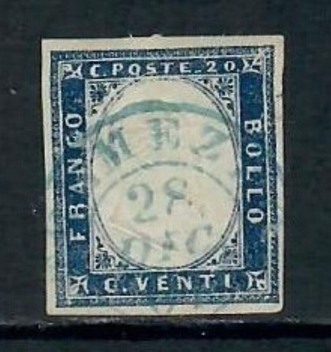 Sardegna centesimi azzurro - 20,