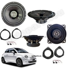 Kit 4 Casse Altoparlanti Anteriori e Posteriori per Fiat 500 Cinquecento