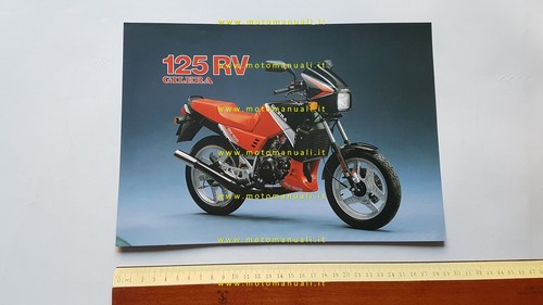 Gilera 125 1984 depliant - 125,