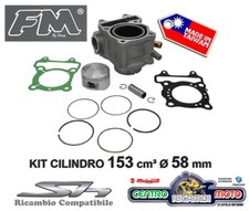 Gruppo Termico Kit Cilindro 58 mm e Pistone FM HONDA SH R 150 2008 al 2012