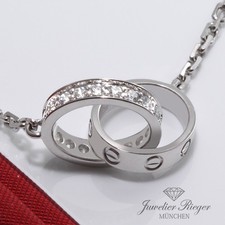 Collana cartier love diamanti - cartier,
