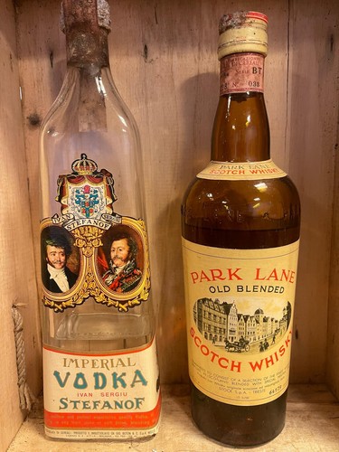 Bottiglie vintage whisky - bottiglie,