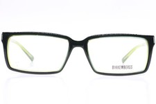 Occhiali da vista Bikkembergs BK15702 verde scuro argento acetato designer Italia 54-15 mm