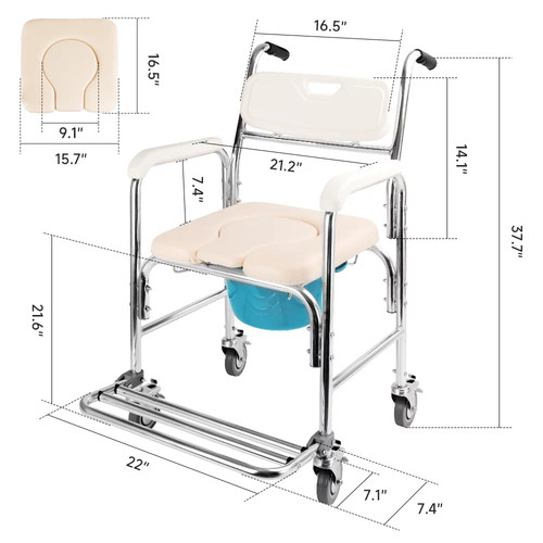 Mobile con ruote - wc,