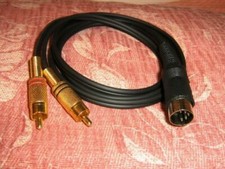 CAVO DI SEGNALE DIN RCA 1,5mt