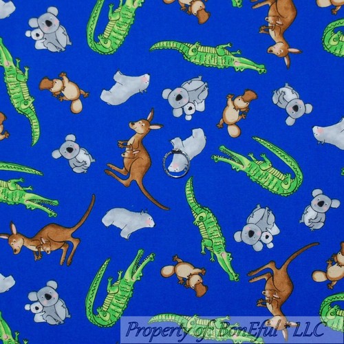 Boneful tessuto cotone blu - fq,