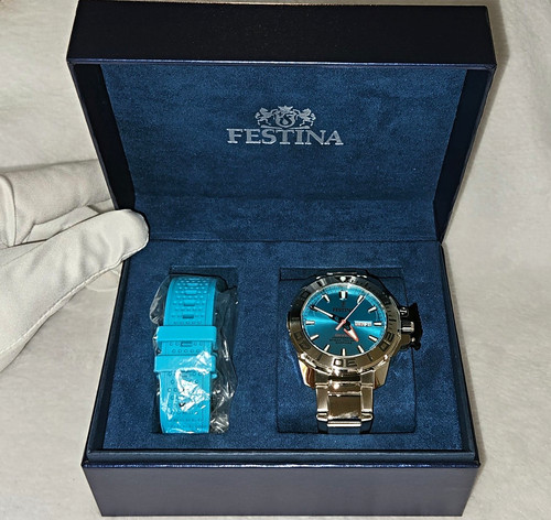 Festina men blue dial - festina,