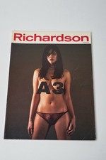 RICHARDSON Magazine Rare A3 2003 Rare Tara Patrick Mario Sorrenti Terry