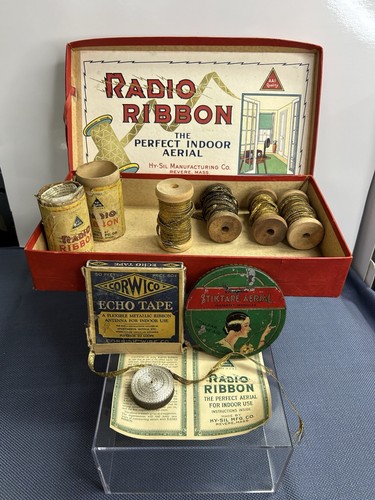 Antica vetrina negozio radio