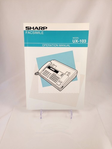 Manuale proprietario fax sharp - fax,