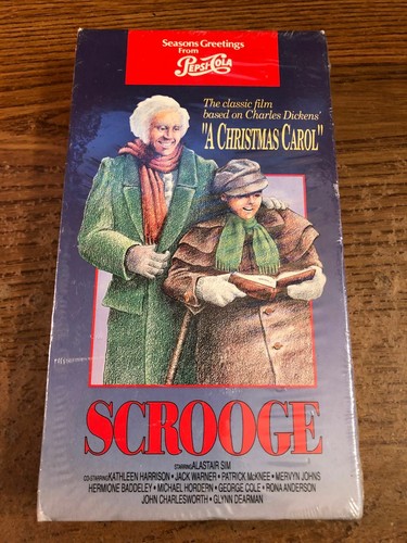 Scrooge pepsi cola vhs - scrooge,