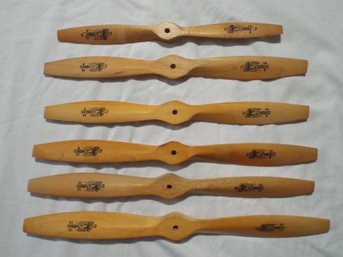 Lotto eliche in legno - 6,