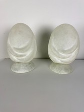 Set of 2 Murano Excavated