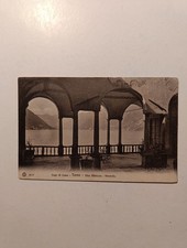 Cartolina di Torno Fp NV Villa Pliniana - Veranda