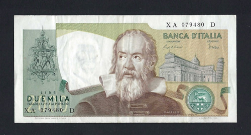 Repubblica italiana 2000 lire - italiana,