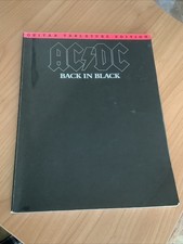 AC/DC Back in Black • Guitar Tablature Edition  AMSCO 