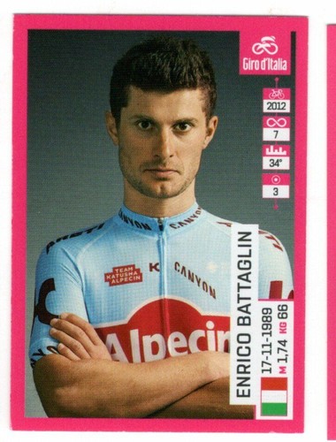 Figurina 102 giro italia - 102�,