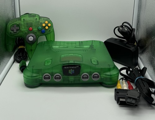 Console n64 jungle - console, green