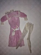 BARBIE MAMMA CUORE VESTITO OUTFIT HEART FAMILY MATTEL VINTAGE ANNI 80s No Doll