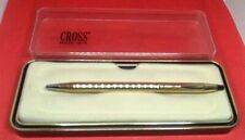 CROSS PENNA A SFERA DORATA PLACCATA ORO 10K MADE IN IRELAND