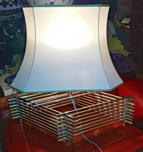 Vintage table lamp willy rizzo - table,