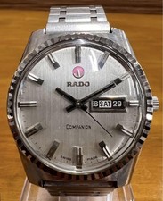 Orologio da polso uomo Rado Companion argento tondo argento automatico analogico lavoro 500433