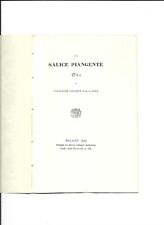 Dalla Riva, Napoleone Giuseppe - Al Salice Piangente - Milano, 1834.