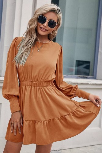 Vestito abito donna manica - vestito,