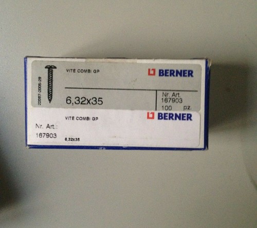 100 viti mm berner - da,