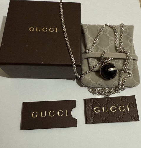 Collana gucci sfere onice - collana,