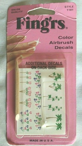 Decalcomanie aerografo vintage