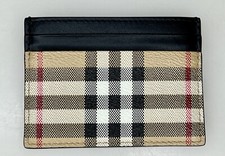 Burberry Check Card Holder
