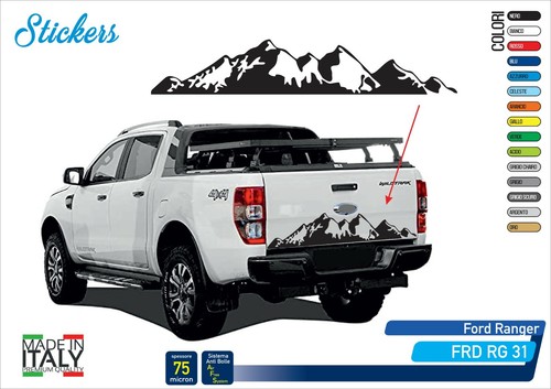 Adesivi 4x4 ranger portellone - 4x4,