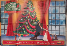 POSTER LOCANDINA VIDEOTECA  - LA BELLA E LA BESTIA, UN MAGICO NATALE ORIZZONTALE