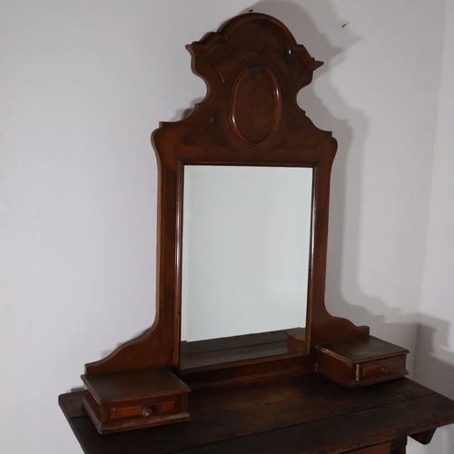 Specchio noce fine 800 - specchio,