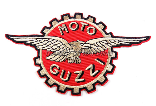 Moto guzzi embroidered patch - moto,