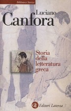 STORIA DELLA LETTERATURA GRECA