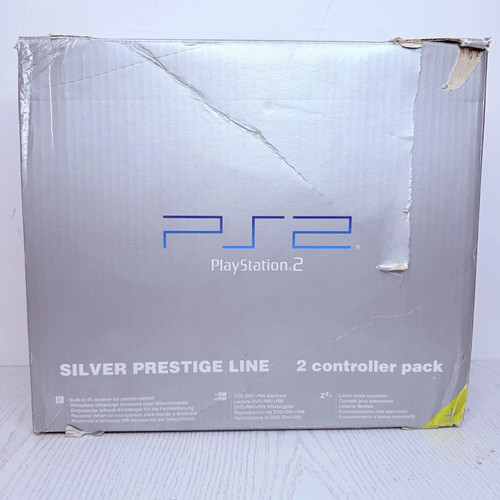 Sony playstation ps2 silver - playstation, 2