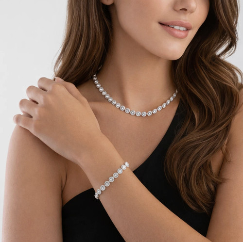 Set collana bracciale - collana, angel