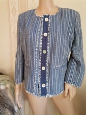 ARMANI Boucle BLAZER NUOVO BLU