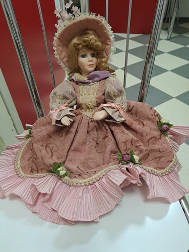 Vintage bambola porcellana - vintage,