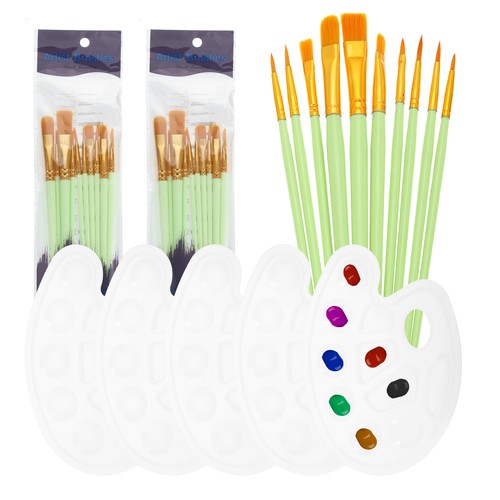 Painting brush set with - brush, 20